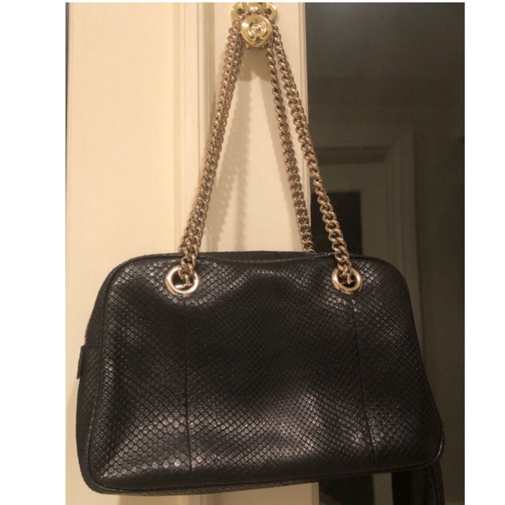 🖤Gucci Soho Snakeskin Python Bag🖤 Authentic - Picture 4 of 12